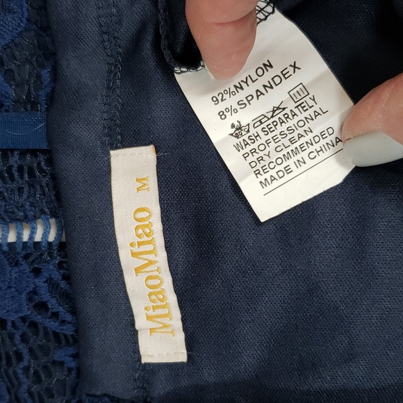 MiaoMiao Minidress sz M - Picture 9 of 11